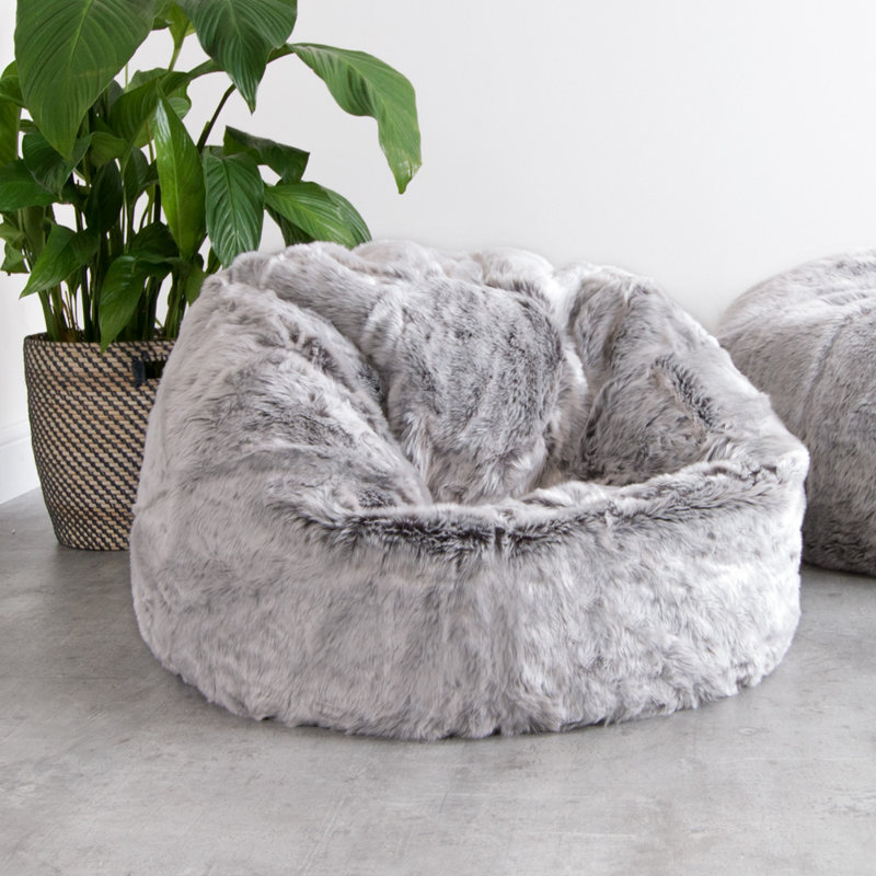 Faux Fur Bean Bag Chair / Rosdorf Park Faux Fur Bean Bag Chair